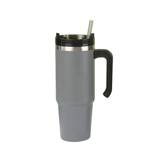 30oz Vacuum Travel Coffee Mug with Handle
