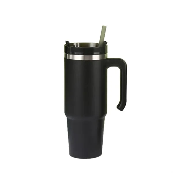 30oz Vacuum Travel Coffee Mug with Handle