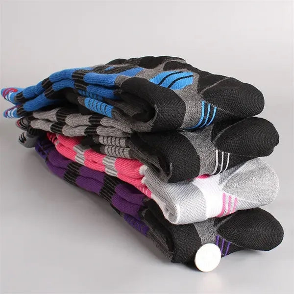 Men's Jacquard Athletic Knee High Ski/Snowboard Socks