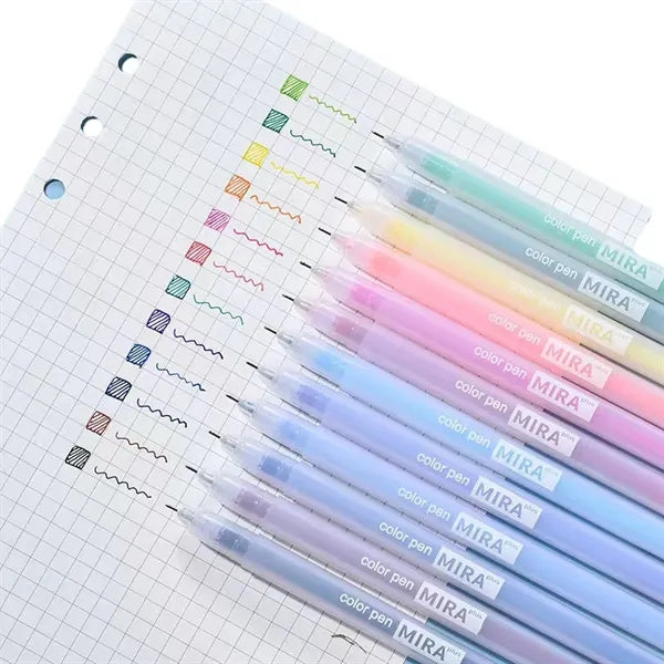 Multicolor Gel Ink Pens