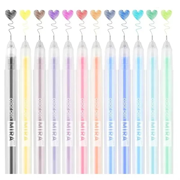 Multicolor Gel Ink Pens