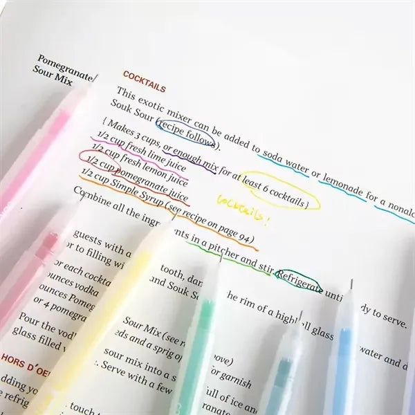 Multicolor Gel Ink Pens