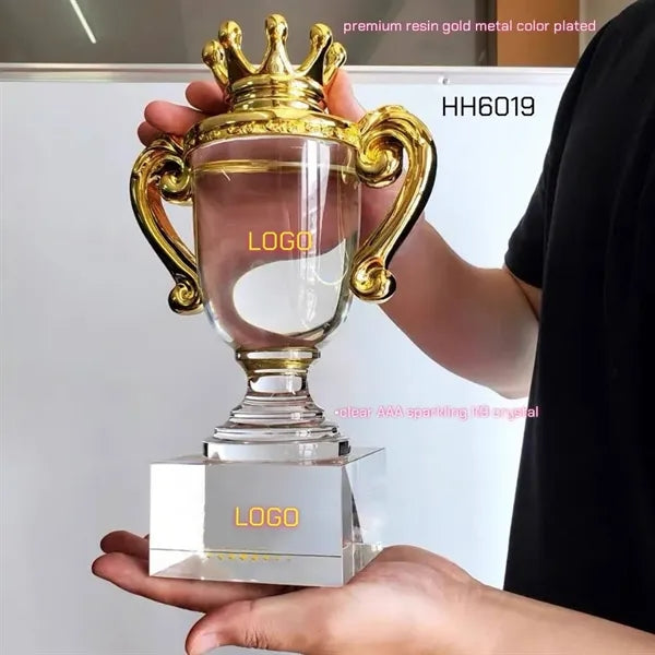 Crown Crystal Cup Trophy Award BULK