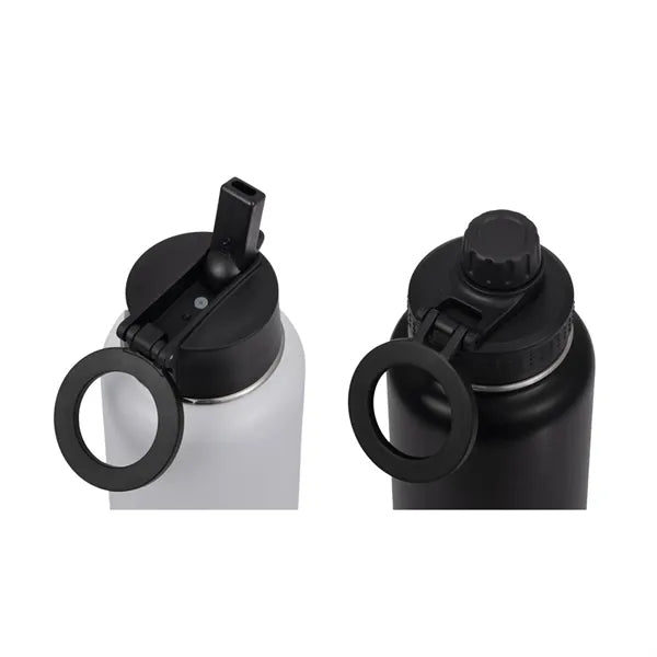 32oz Vacuum Magsafe Water Bottle w/ Magnetic Phone Holder
