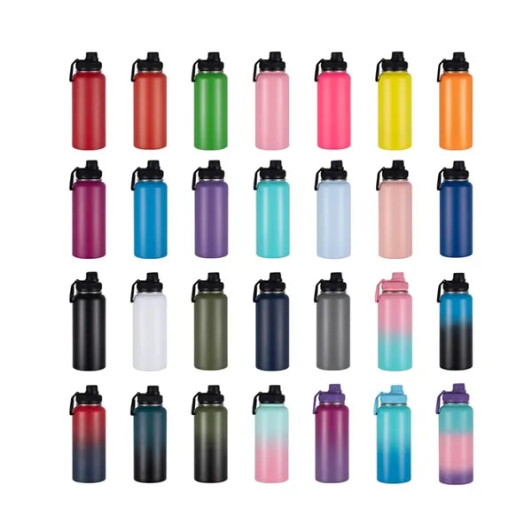 32oz Vacuum Magsafe Water Bottle w/ Magnetic Phone Holder