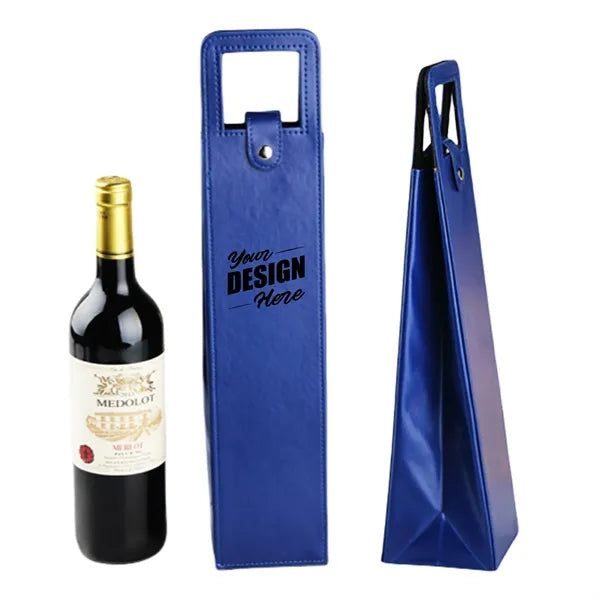 Wine Leather Tote Bag