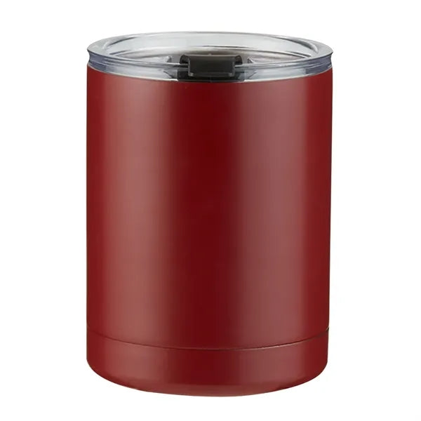 Low Ball Stainless Steel Tumbler with Lid, 10 oz.