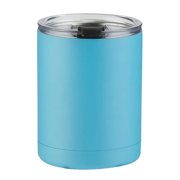 Low Ball Stainless Steel Tumbler with Lid, 10 oz.