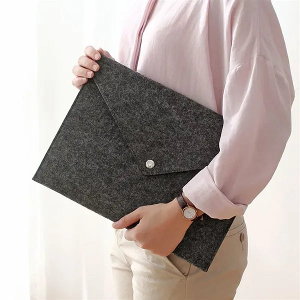 Document Holder Felt Folder Expanding File Portfolio Case