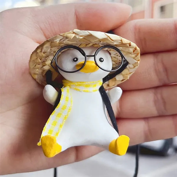 Funny Swinging Duck Car Decor