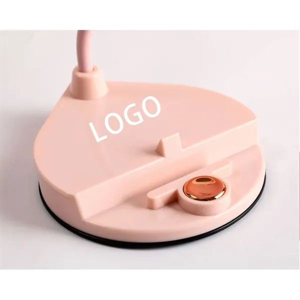 Cute Girl Heart Flower Table Lamp