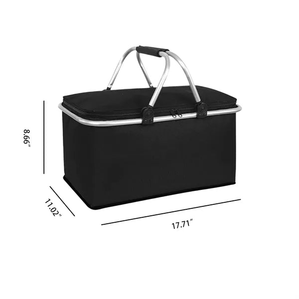 Foldable Lunch Insulated Large Tote Cooler Bag Box Pail Hot
