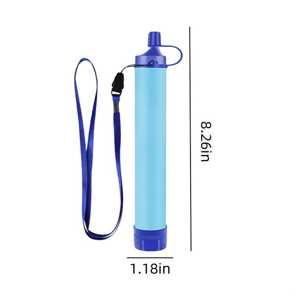 Portable Outdoor Emergency Water Filter Straw