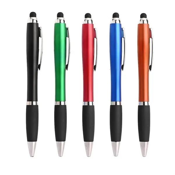 3 in 1 Personalized Pen Stylus Ballpoint Logo LED Flashlight