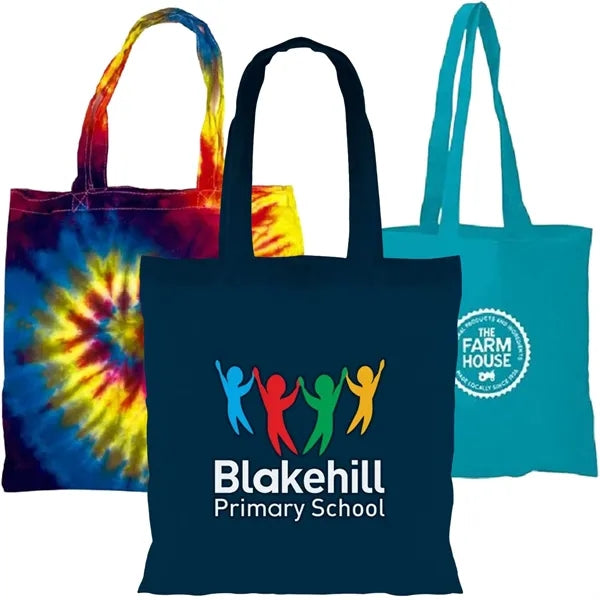 8"x 8" Shopping Cotton Tote bag Grocery Full Color