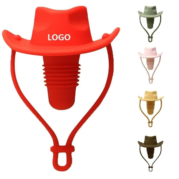Silicone Cowboy Hat Wine Stopper