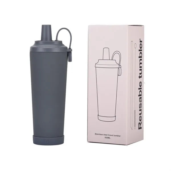 28 oz Insulated Vacuum Water Bottle Travel Coffee Mug