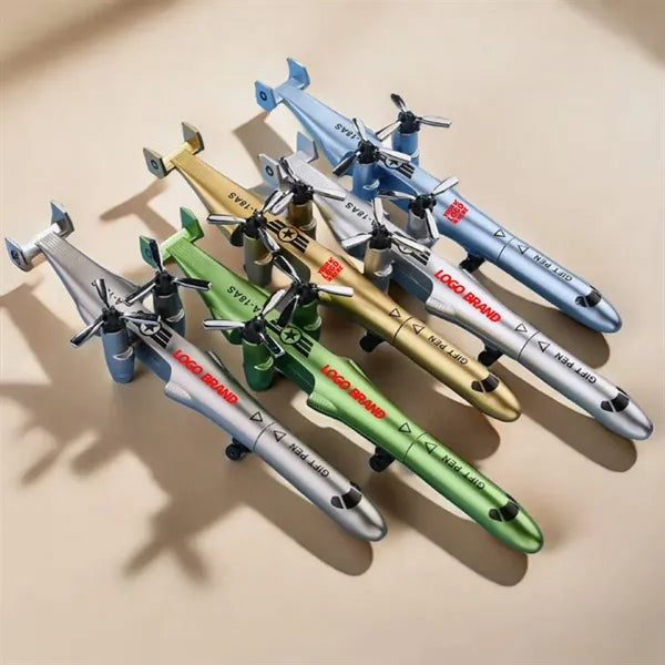 Imprinted Logo Airplane Shaped Pen for School