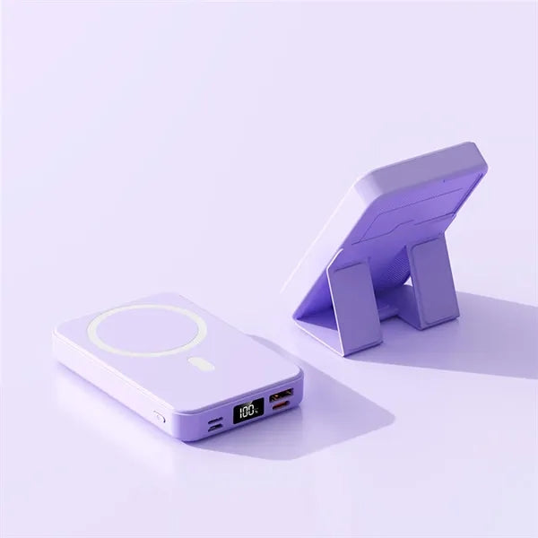 Magnetic Wireless Portable Charger 10000mAh Battery Pack