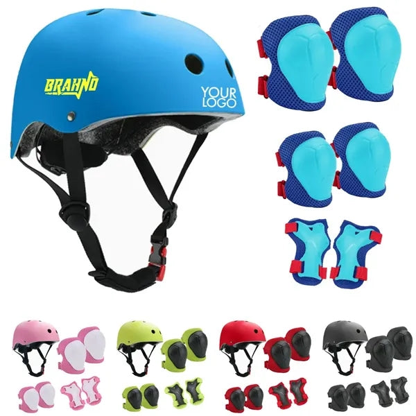 Durable 7 IN 1 Kids Scooter and Skateboard Bike Helmet