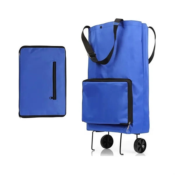 Foldable Shopping Bag with Wheels