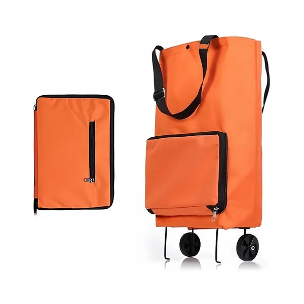 Foldable Shopping Bag with Wheels