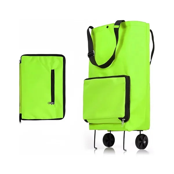 Foldable Shopping Bag with Wheels