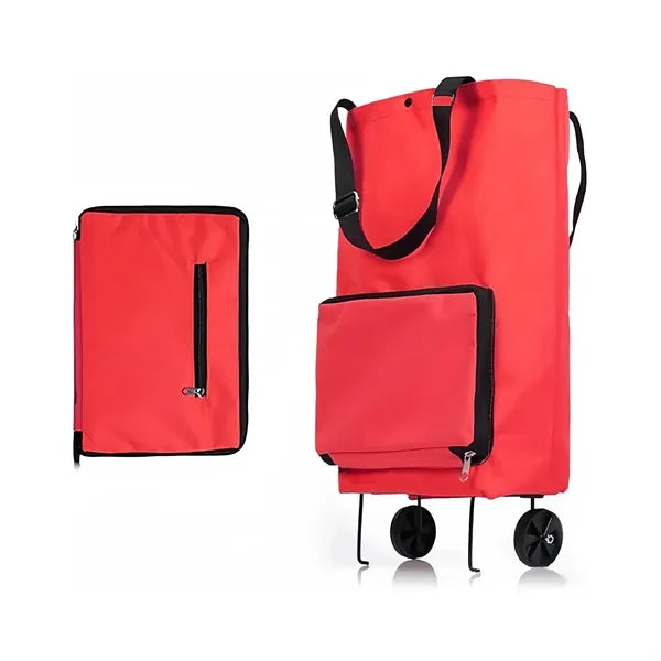 Foldable Shopping Bag with Wheels
