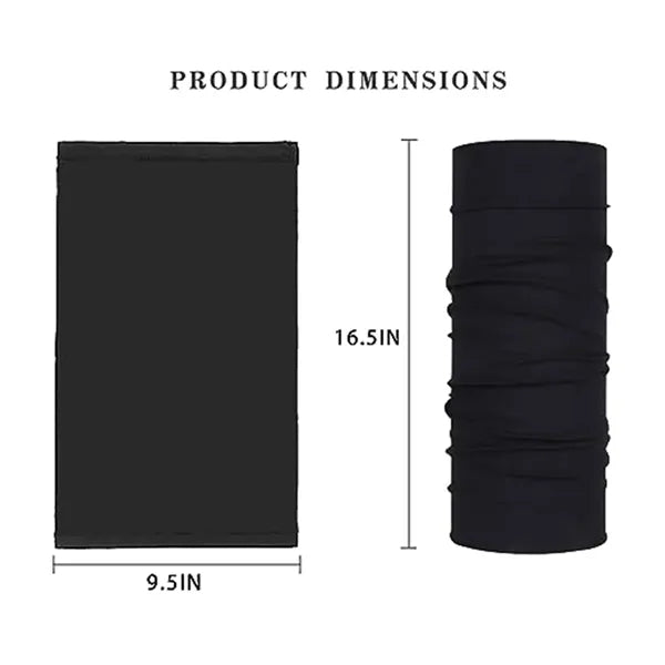 Multifunctional Quick-Dry Neck Gaiter Bandana Face Mask