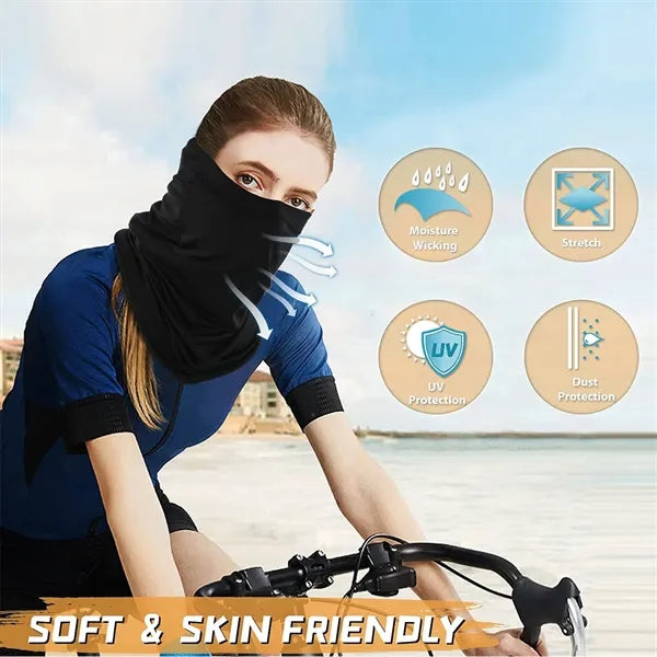 Multifunctional Quick-Dry Neck Gaiter Bandana Face Mask