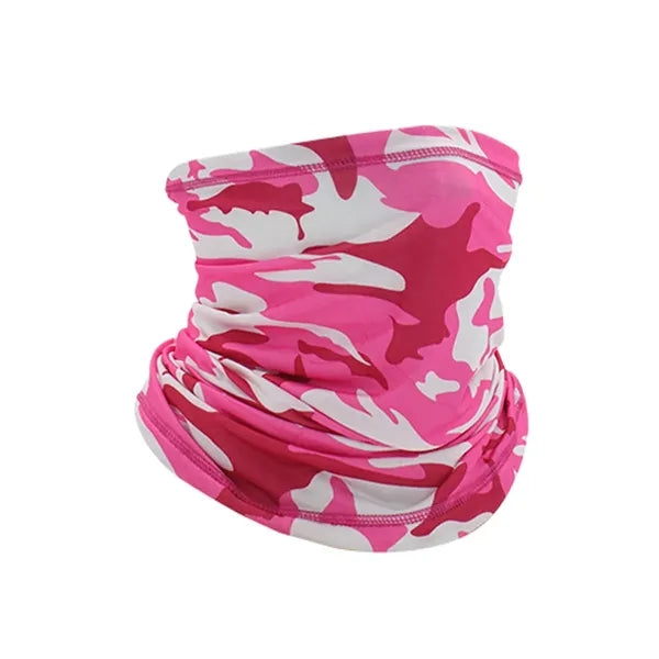 Camouflage Neck Gaiter Face Mask for Sun Protection