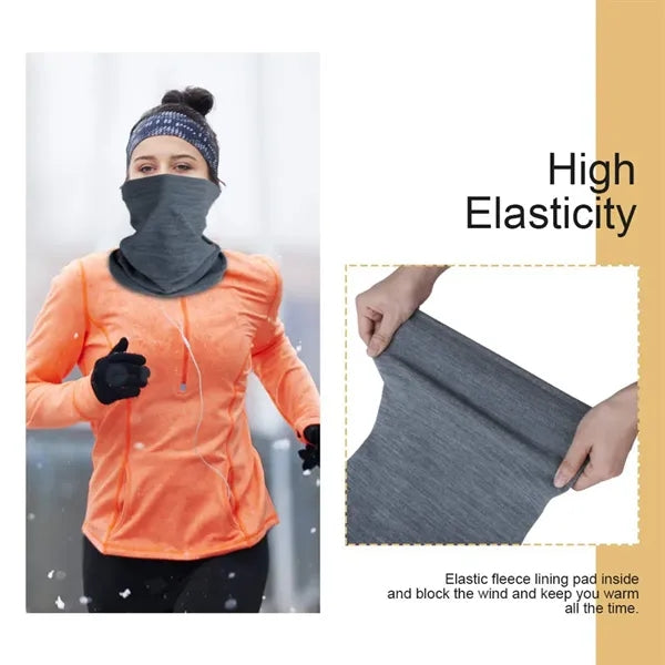 Thermal Neck Warmer Face Mask for Outdoor Sports
