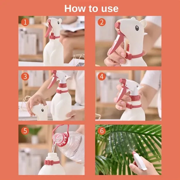 Cartoon Animal Spray Bottle