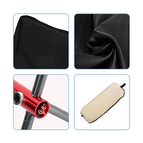 Outdoor Camping Picnic Portable Backrest Fishing Chair