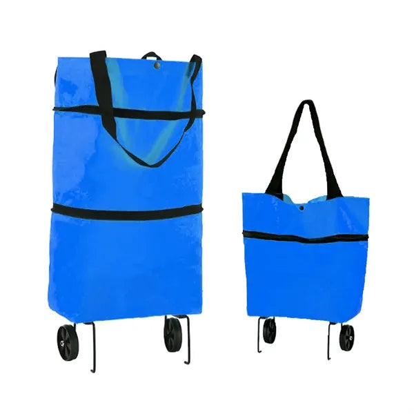 Collapsible Shopping Grocery Bag with Wheels