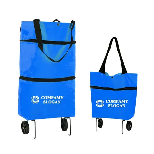 Collapsible Shopping Grocery Bag with Wheels