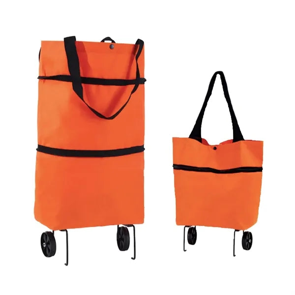 Collapsible Shopping Grocery Bag with Wheels