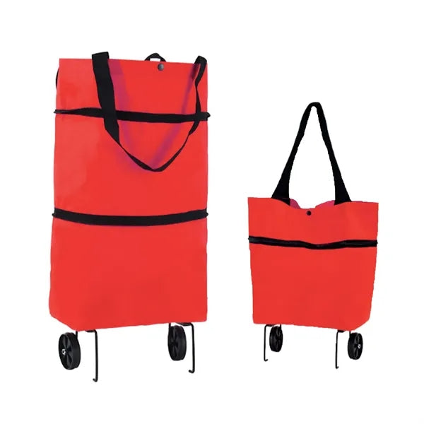 Collapsible Shopping Grocery Bag with Wheels