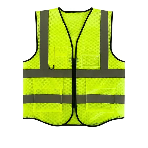 Reflective Safety Vest W/ Multi Pockets