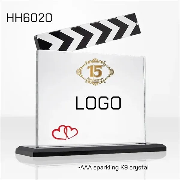 Clapperboard Crystal Film Award Trophy for TV Movie Director