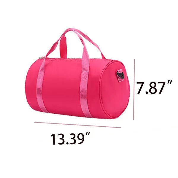 Portable Sport Gym Bag Travel Duffle For Women Girls