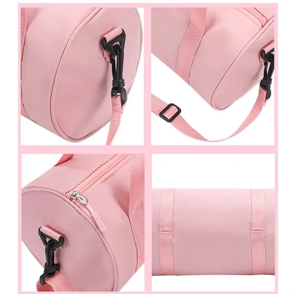 Portable Sport Gym Bag Travel Duffle For Women Girls