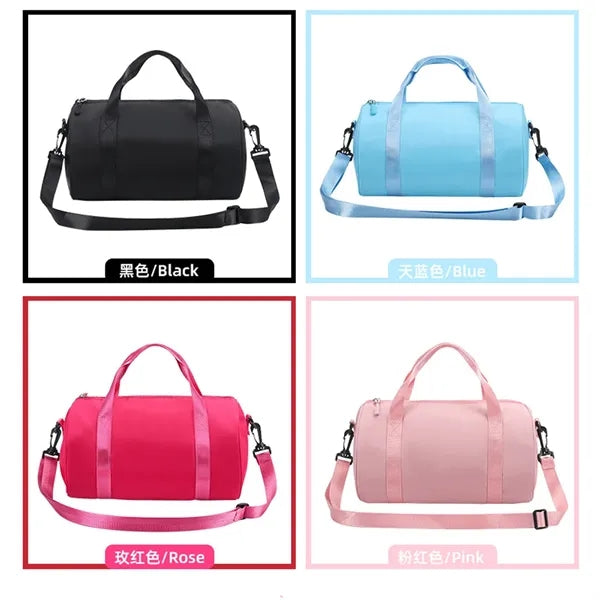 Portable Sport Gym Bag Travel Duffle For Women Girls