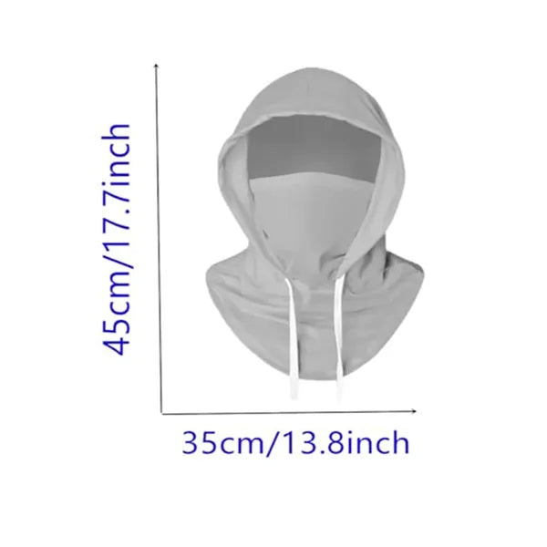 Cooling Full-Face Mask UPF 50+ Sun Protection Non-detachable