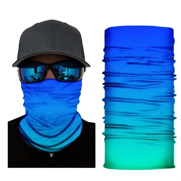 Gradient Outdoor Cycling Face Mask, Multi-Style Magic Scarf