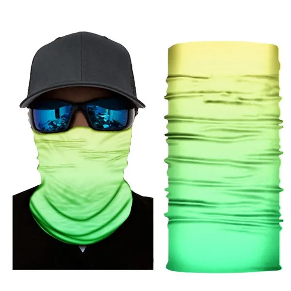 Gradient Outdoor Cycling Face Mask, Multi-Style Magic Scarf