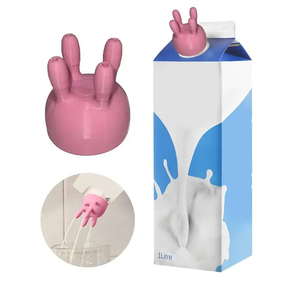 2025 Upgrade Cow Udder Milk Carton Cap