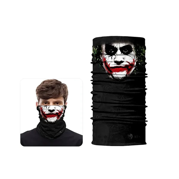 Premium Full Color Skull Cooling Face Mask UPF 50+