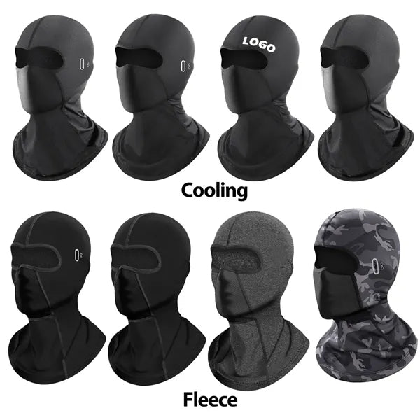 Balaclava Face Mask, Fleece & Cooling Options Available