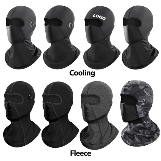 Balaclava Face Mask, Fleece & Cooling Options Available